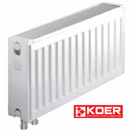 Стальной радиатор Koer 300x1800 мм, 22 тип, нижнее