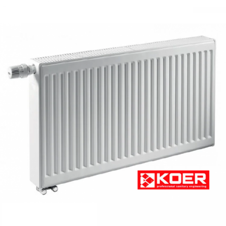 Стальной радиатор Koer 500x1300 мм, 22 тип, нижнее