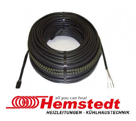 Нагревательный кабель для теплого пола Hemstedt 1.6 кв.м, 220 Вт Вт в стяжку