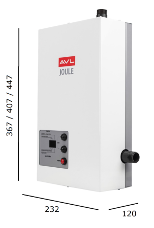 Электрический котел AVL Joule AJ-4.5W 4.5 кВт (Wi-Fi 220/380В)